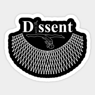 Dissent Gymnast 4 Sticker